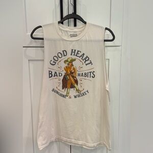 American Highway Graphic Tank Top - Large